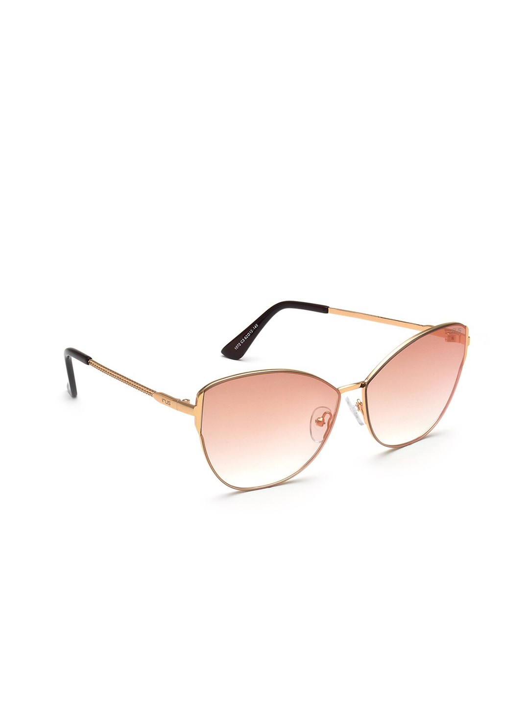 

IRUS by IDEE Women Butterfly Sunglasses With UV Protected Lens IRS1072C3SG, Brown