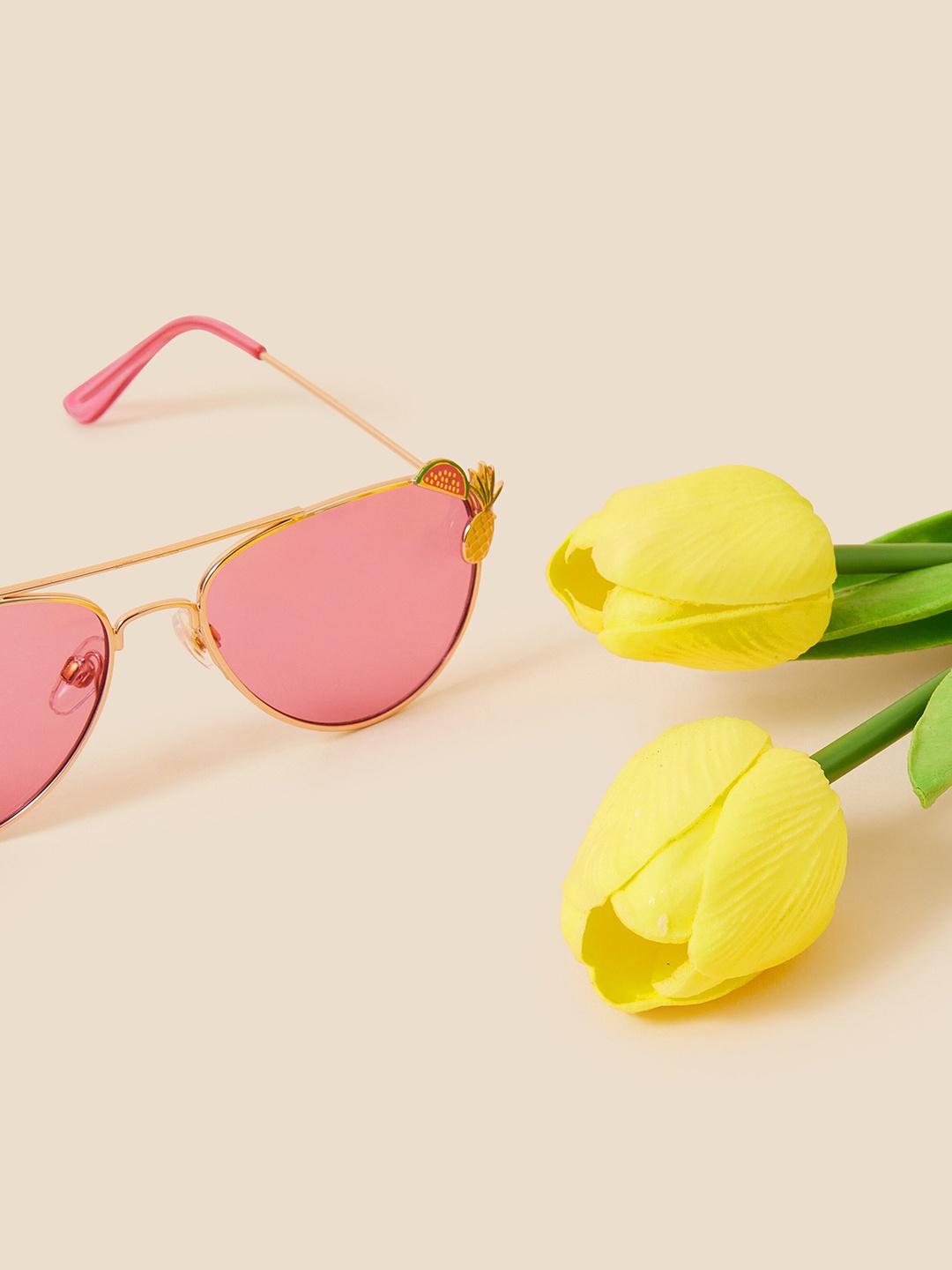 

Accessorize Girls Lens & Aviator Sunglasses, Pink