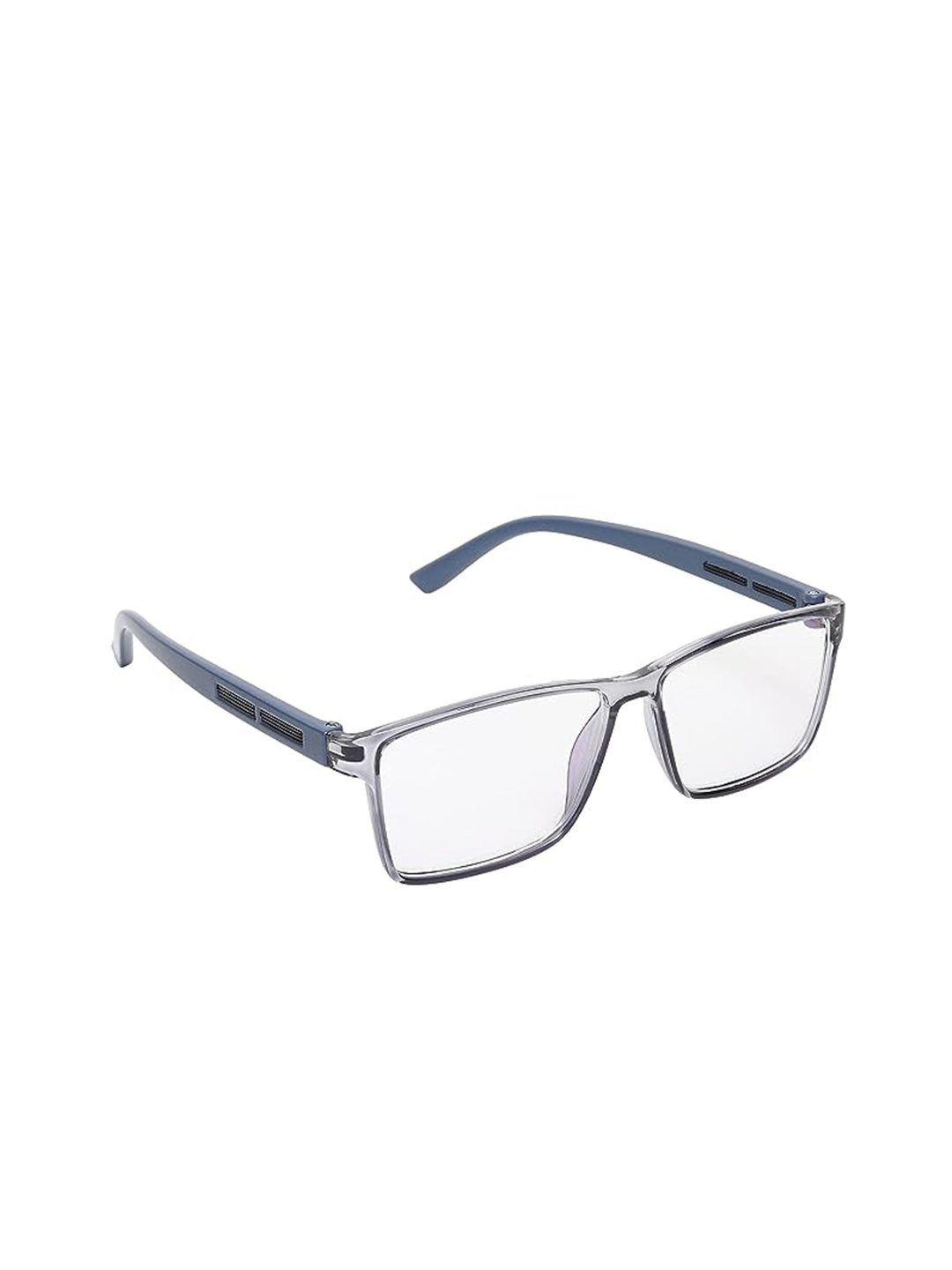 

OPTIFY Unisex Full Rim Square Frames, Grey