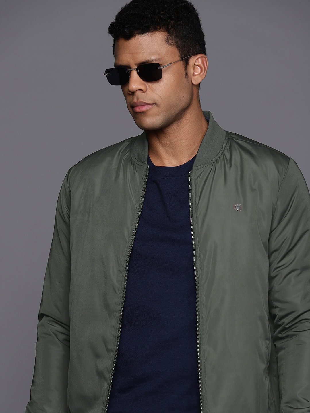 

Louis Philippe Bomber Jacket, Olive