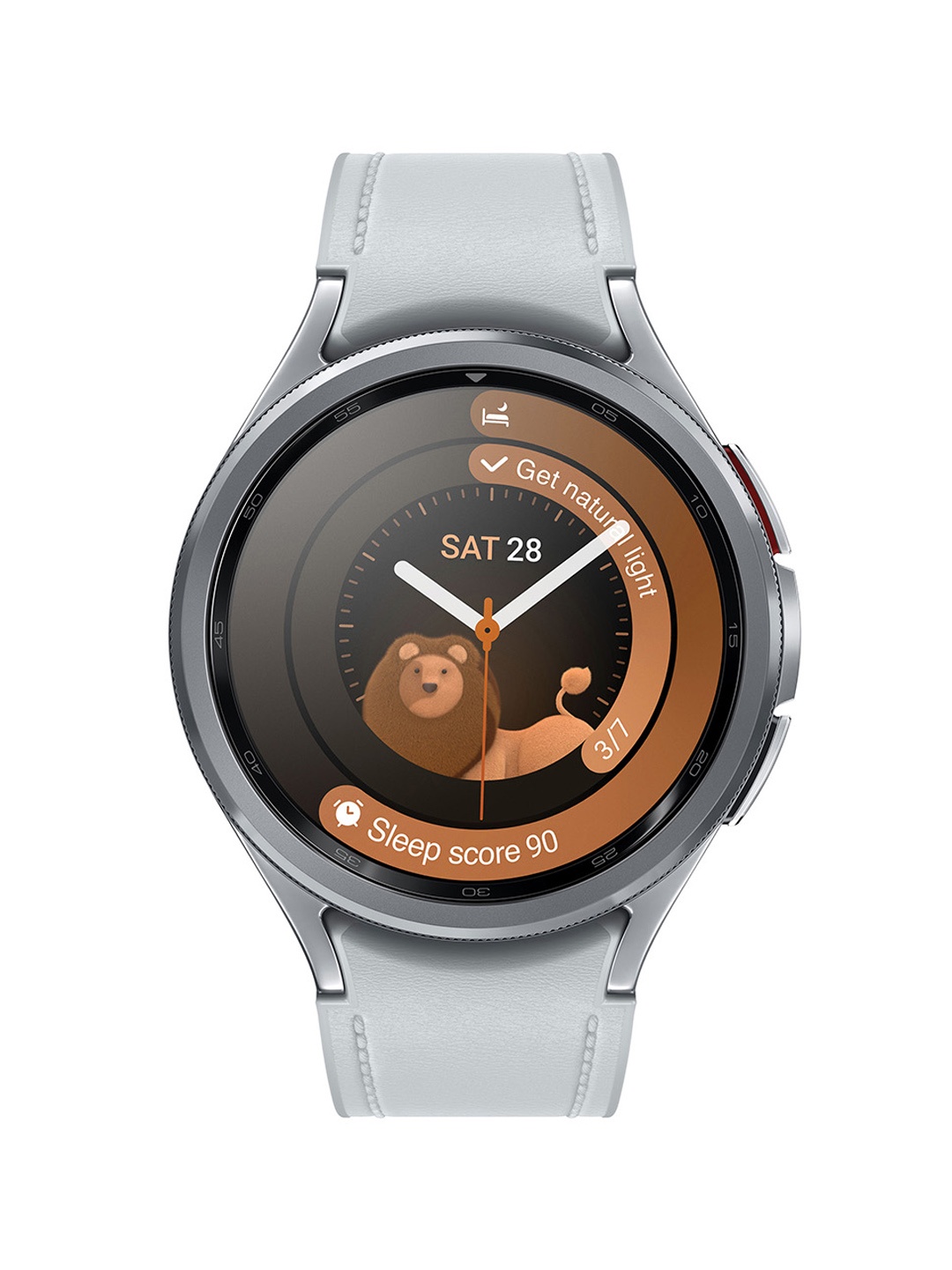 

Samsung Galaxy Watch 6 Classic LTE (43mm, Compatible with Android only), Silver