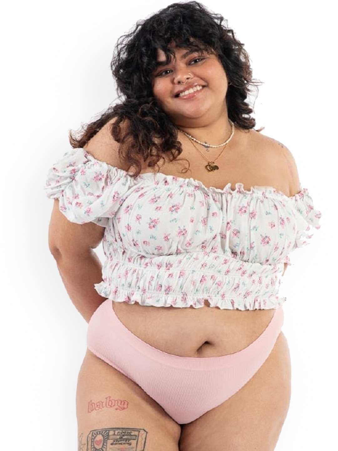

Big Little Lemons Mid-Rise Hipster Briefs, Pink