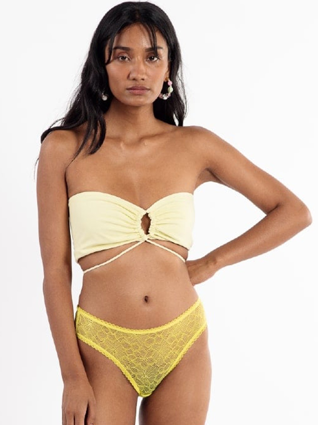 

Big Little Lemons Self-Design Basic Briefs BLL8057-S, Yellow