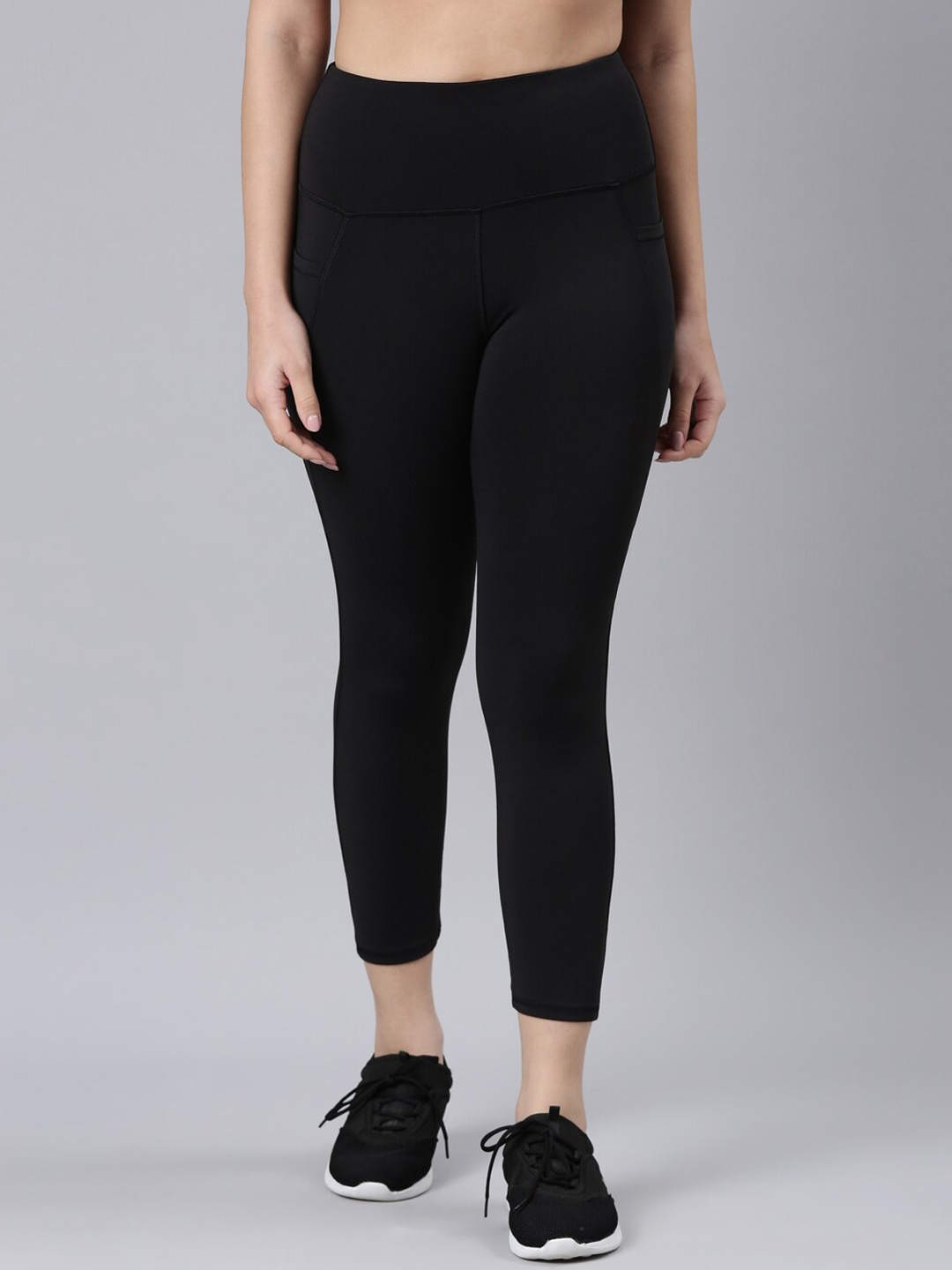 

Enamor Dry-Fit High-Waist Tights, Black