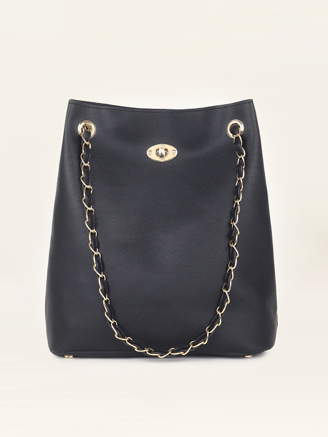 

DressBerry Black Bucket Tote Bag