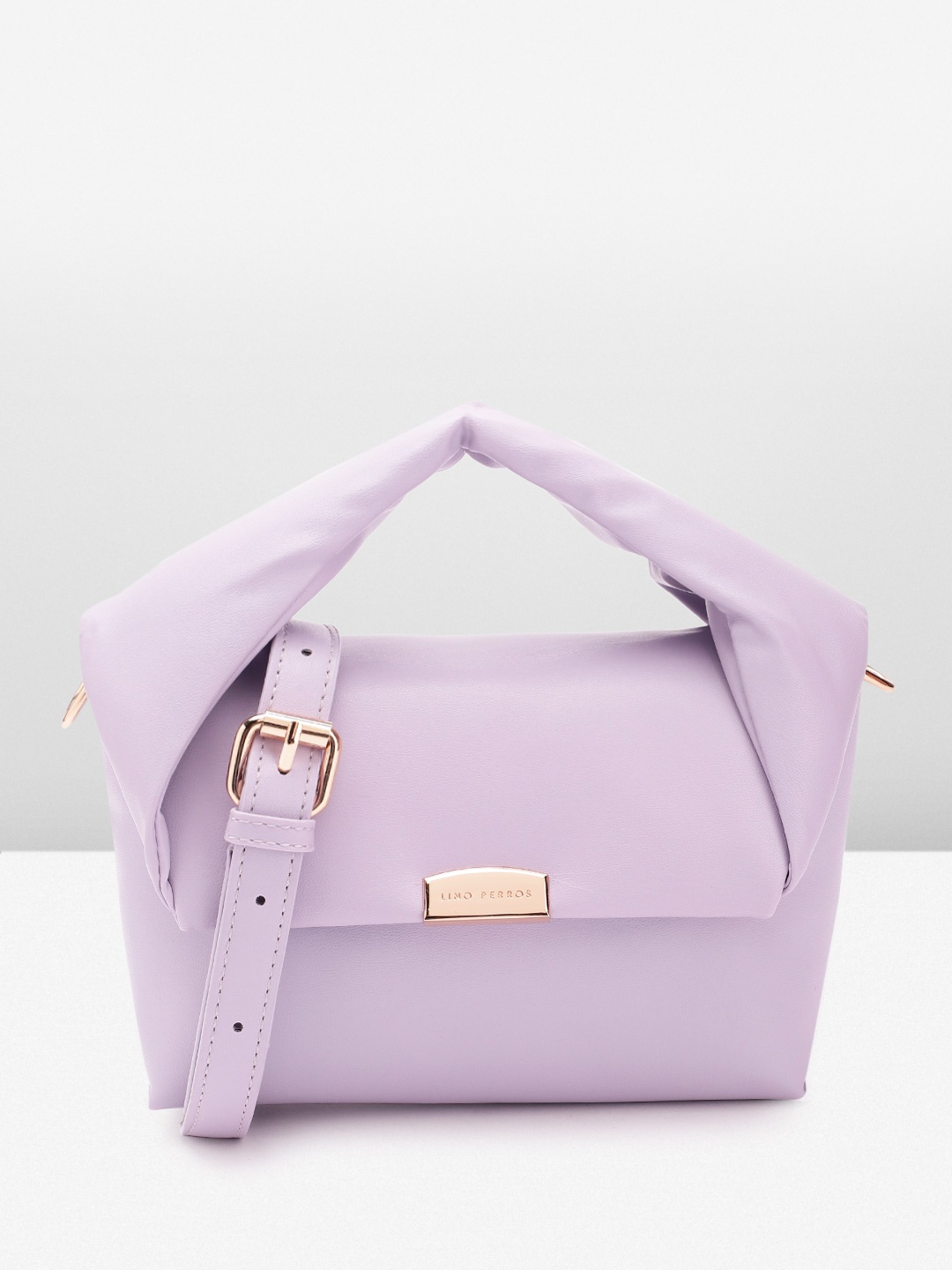 

Lino Perros Women Structured Sling Bag, Lavender