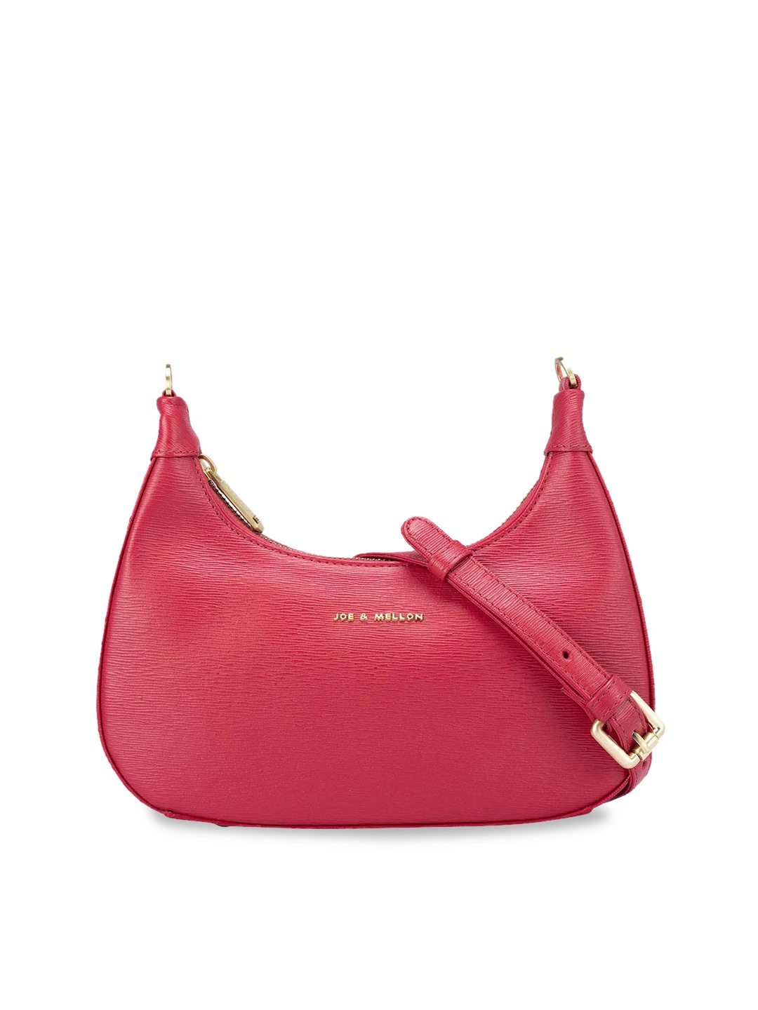 

Joe & Mellon Leather Half Moon Hobo Bag, Pink