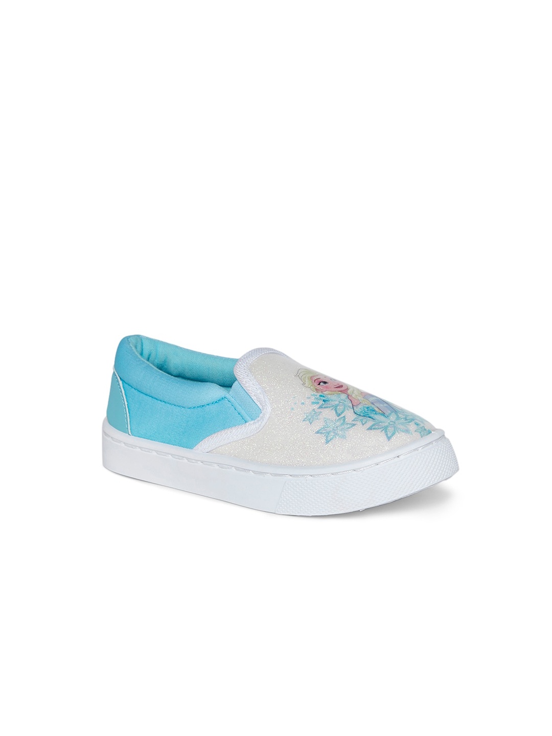 

Pantaloons Junior Girls Frozen Printed Slip-On Sneakers, Blue