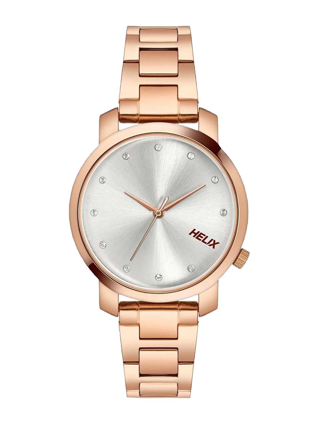 

Helix Women Stainless Steel Bracelet Style Straps Analogue Watch TW032HL34, Silver