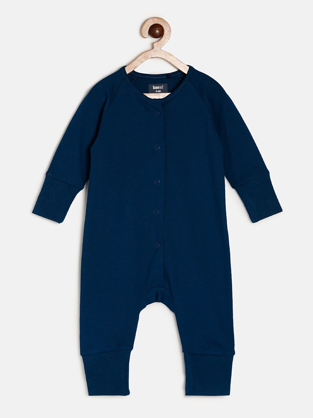 

BAESD Infants Round Neck Rompers, Navy blue