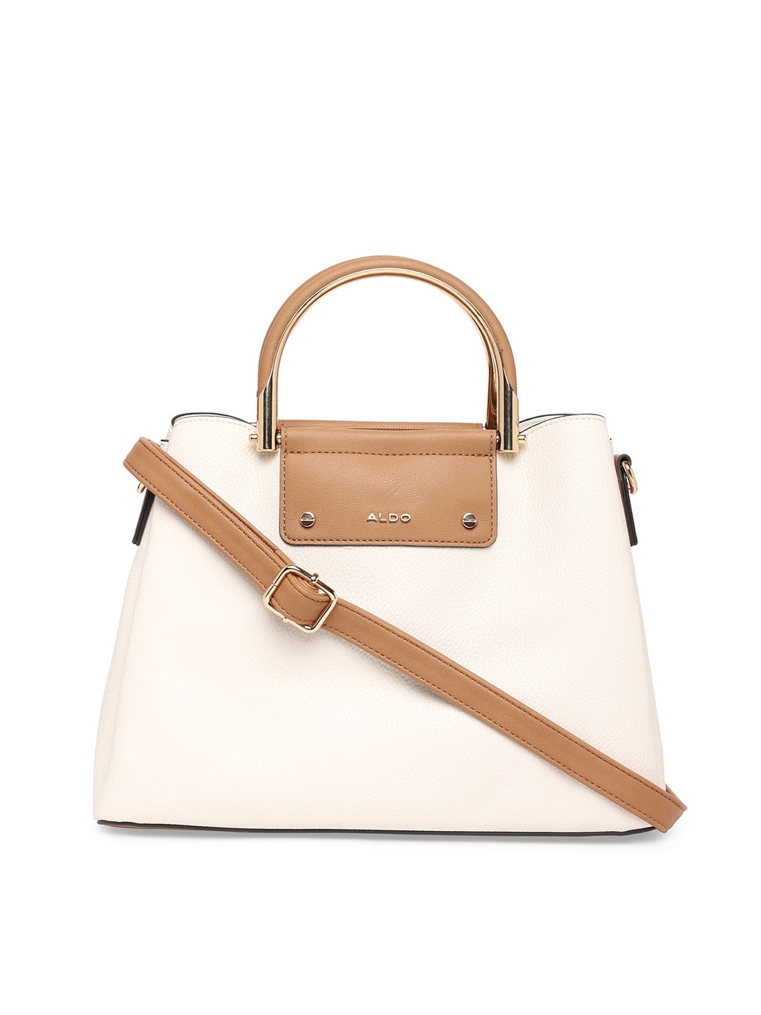 

ALDO Oversized Structured Handheld Bag, Beige