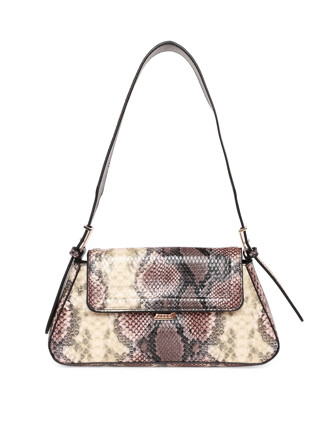 

ALDO Animal Textured Structured Sling Bag, Brown