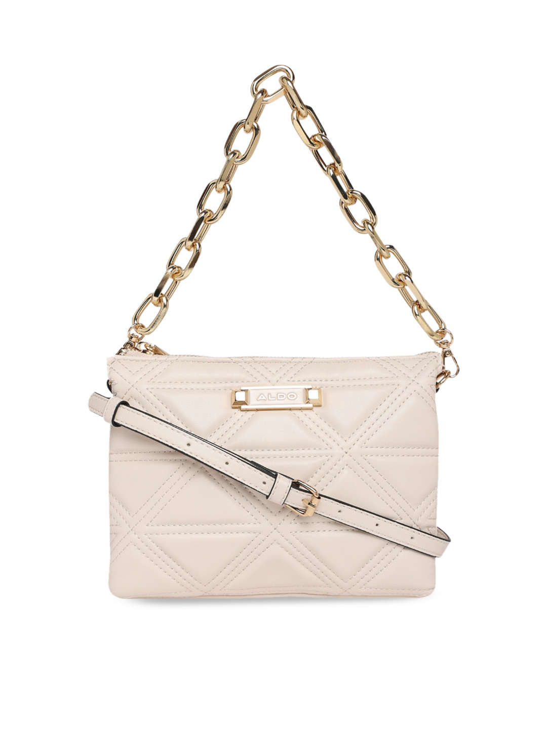 

ALDO Textured Structured Handheld Bag, White