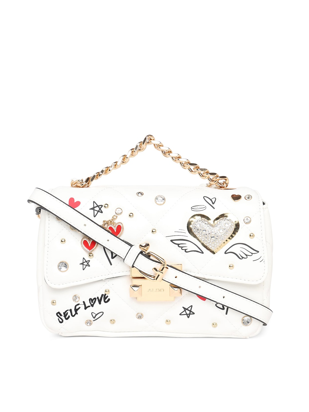 

ALDO Bucket Handheld Bag, White