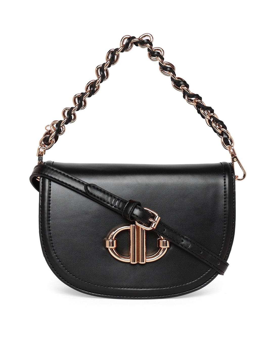 

ALDO Structured Sling Bag, Black