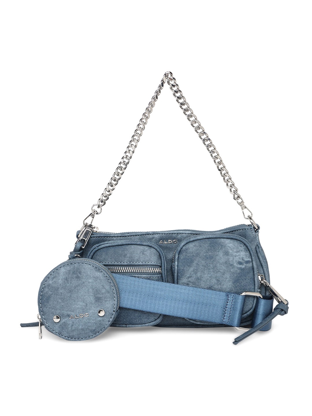 

ALDO Structured Shoulder Bag, Blue