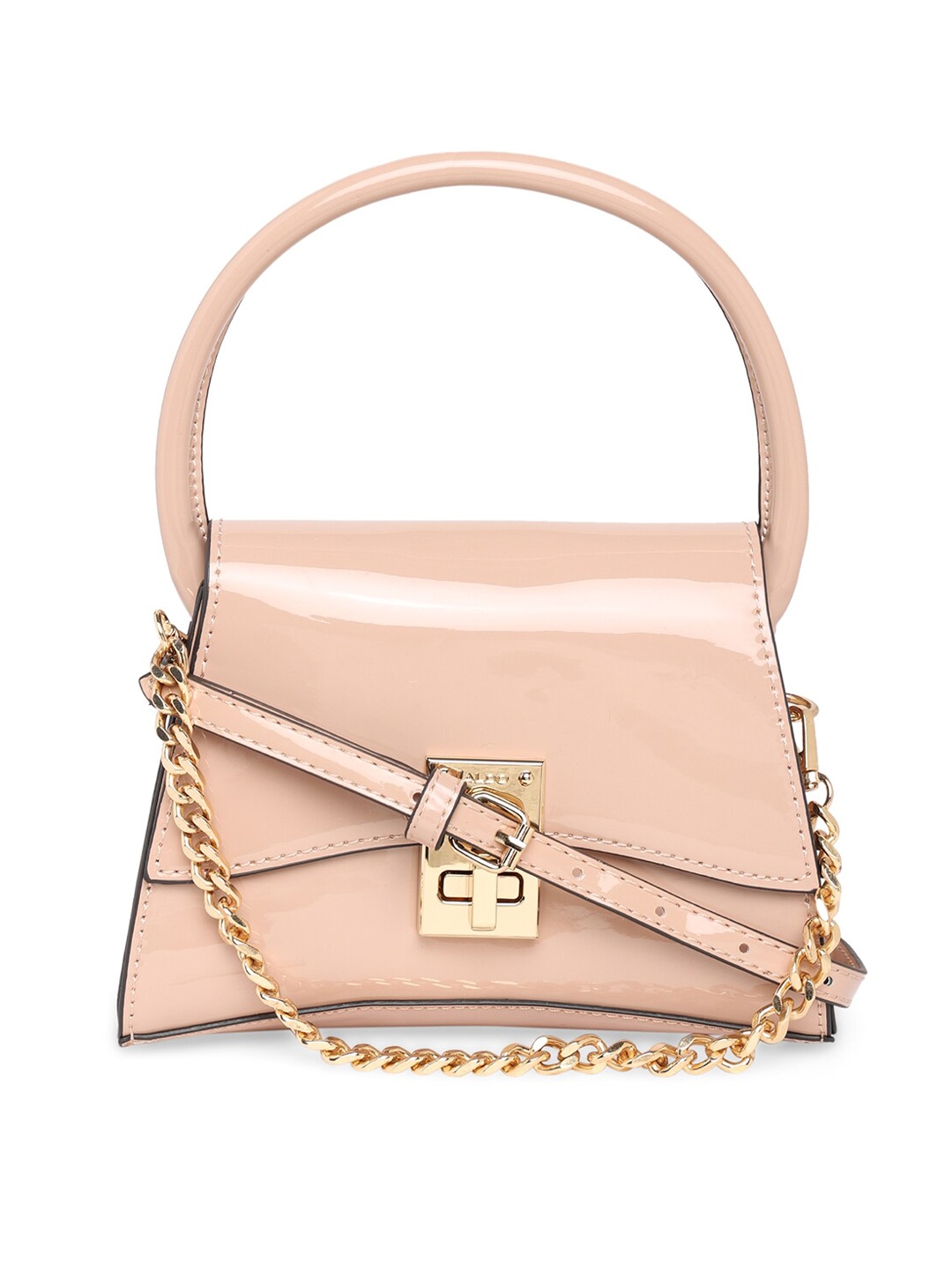 

ALDO Structured Handheld Bag, Beige