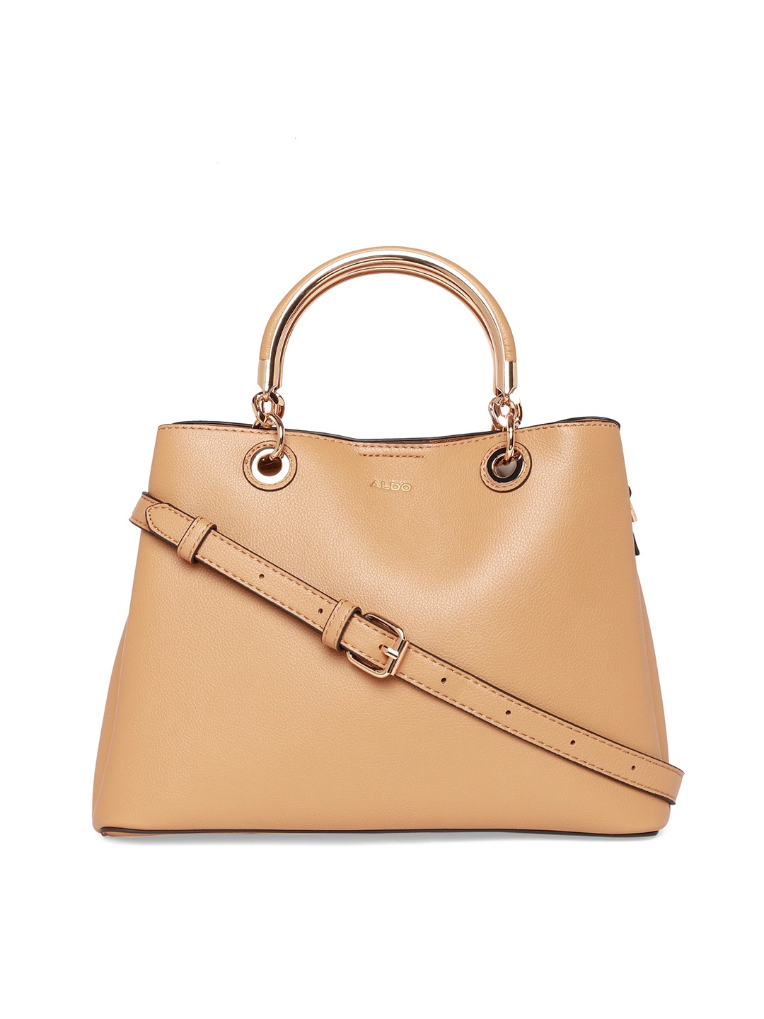 

ALDO Structured Handheld Bag, Beige