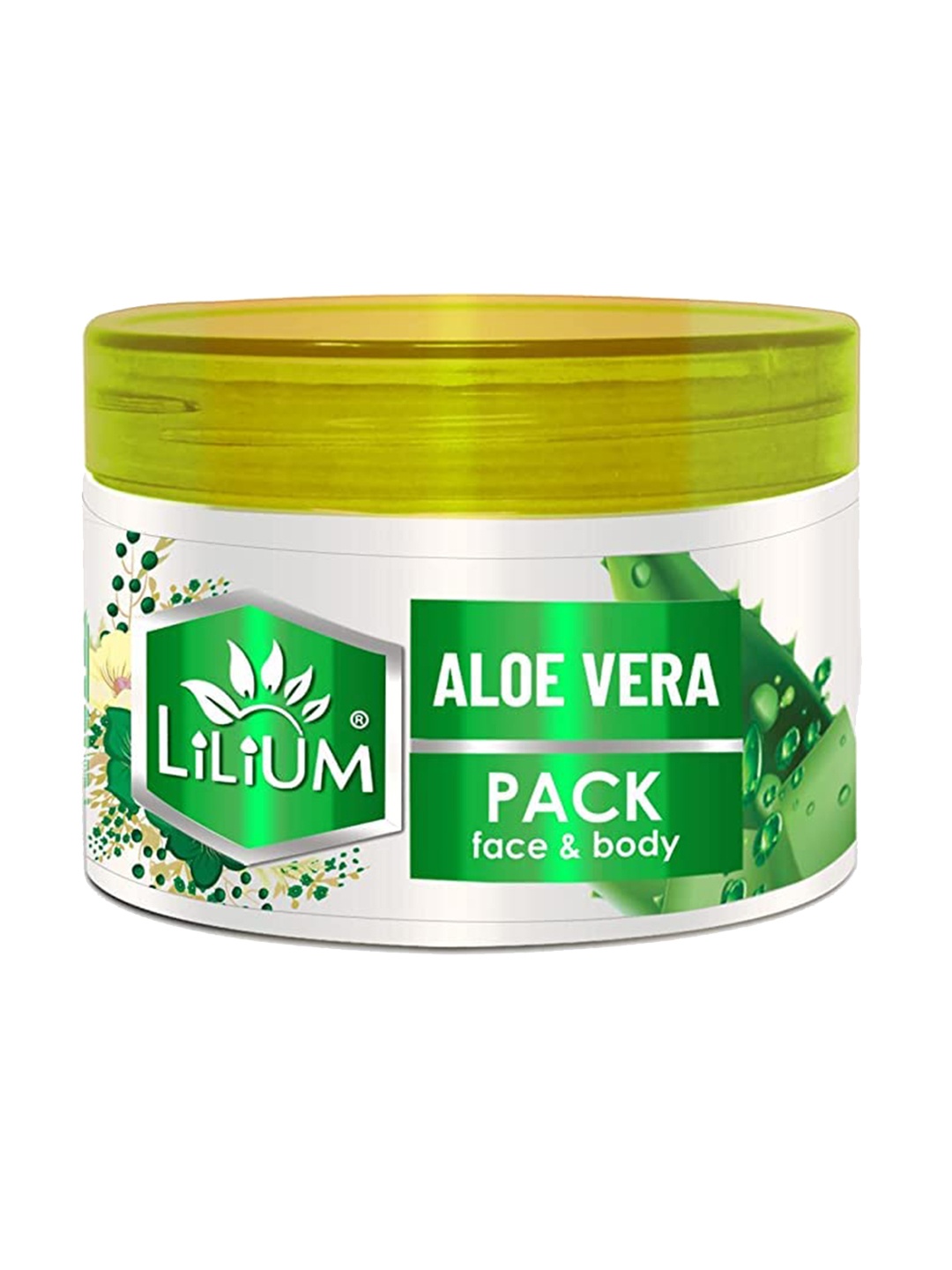 

Lilium Perfect Blend of Aloe Vera Face Pack - 250g, White