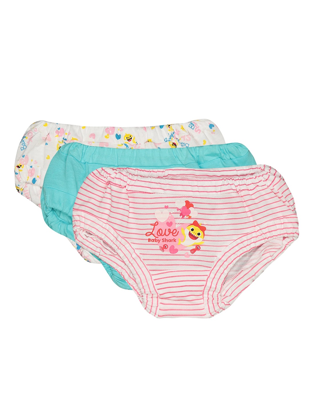 

Bodycare Kids Infants Pack Of 3 Assorted Cotton Basic Briefs