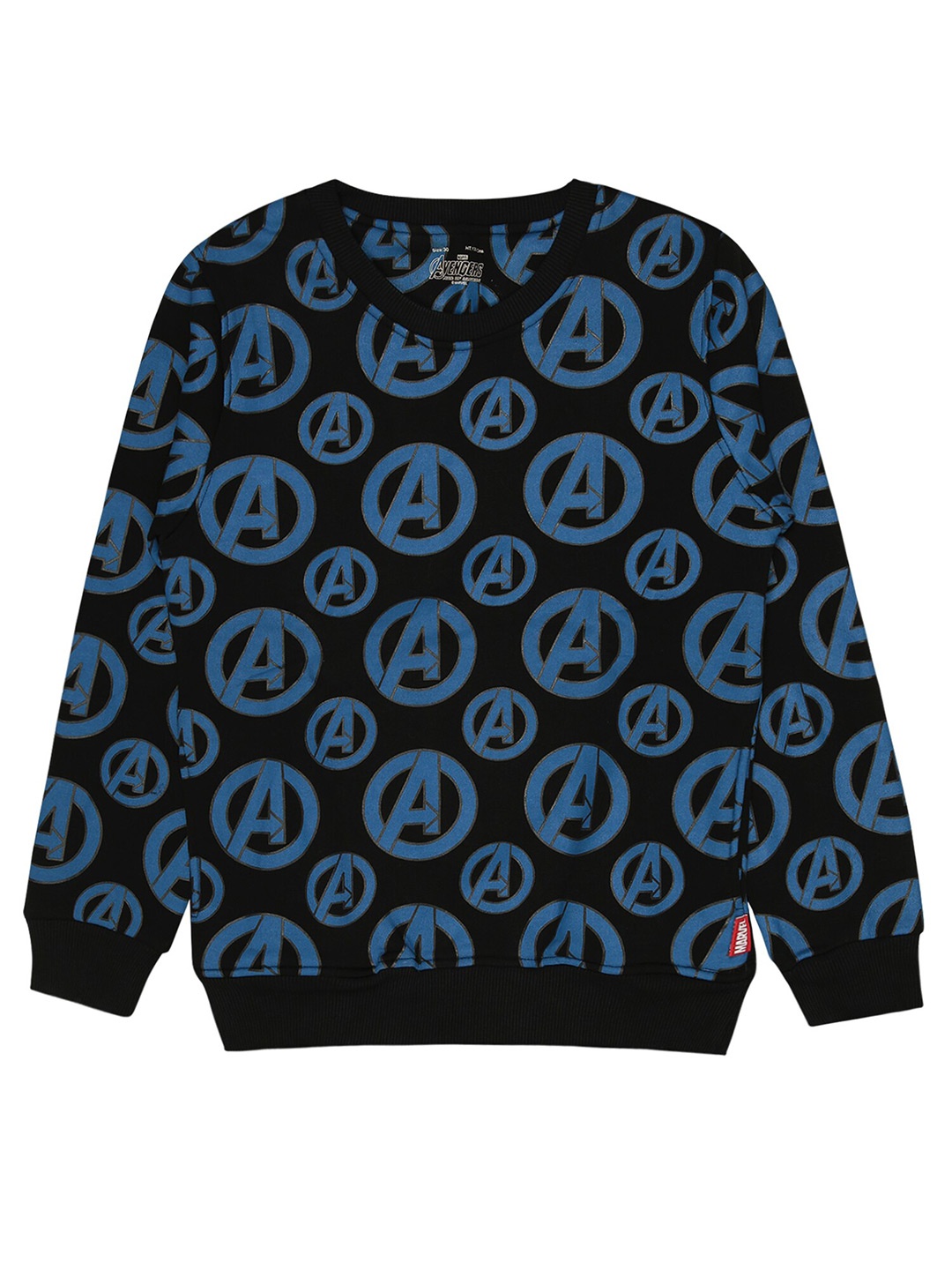 

Bodycare Kids Boys Graphic Printed Cotton Pullover Sweatshirt, Black