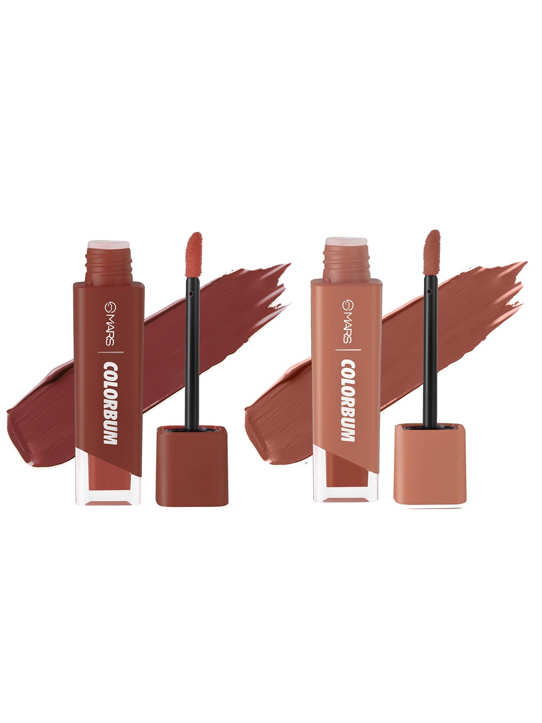 

MARS Colorbum Set Of 2 Smudge Free Liquid Matte Lipstick - 5.5ml Each, Multi
