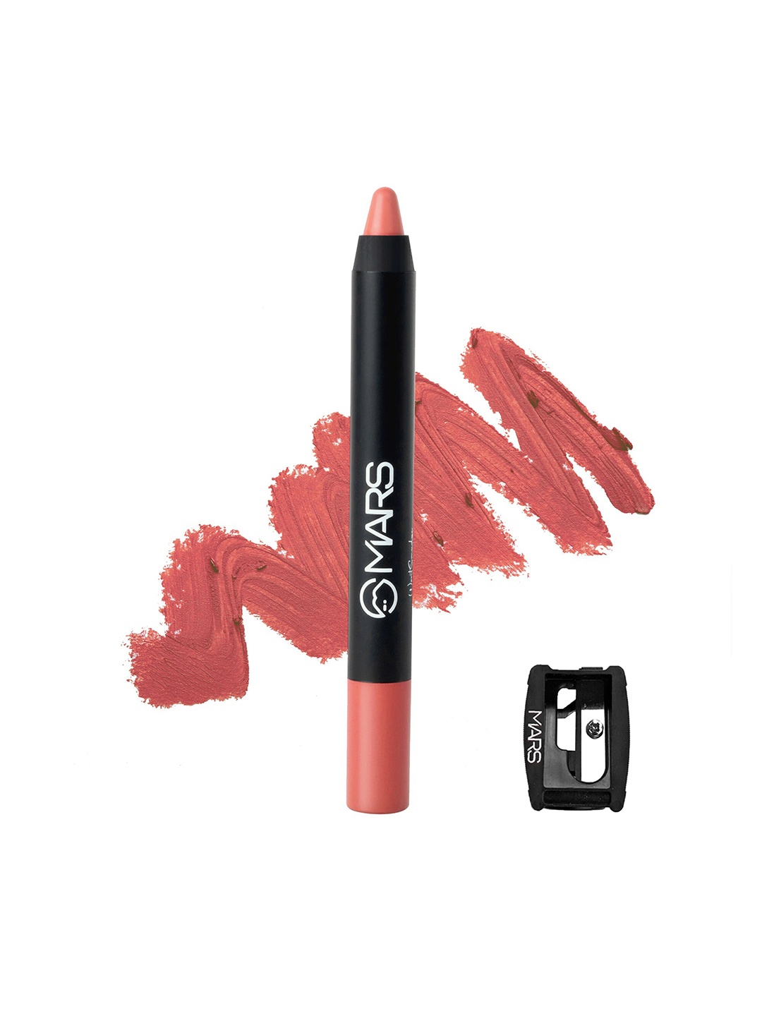 

MARS Won't Budge Won't Smudge Crayon With Sharpner Lipstick - 3.5g - I Am Fierce-12, Nude