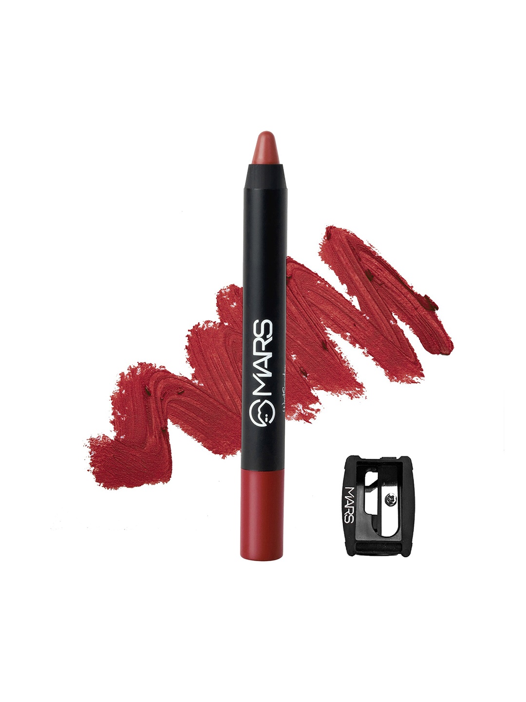 

MARS Won't Budge Won't Smudge Crayon With Sharpener Lipstick - 3.5g - I Have Got This-05, Red