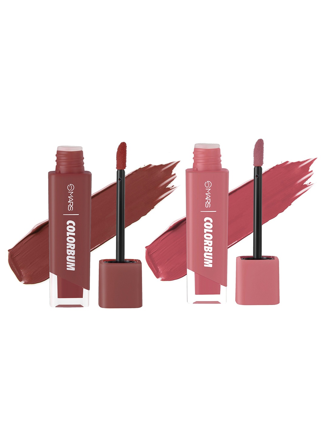 

MARS Set of 2 Colorbum Smudge Free Liquid Matte Lipstick 5.5 ml each - Shade 05 & 08, Pink