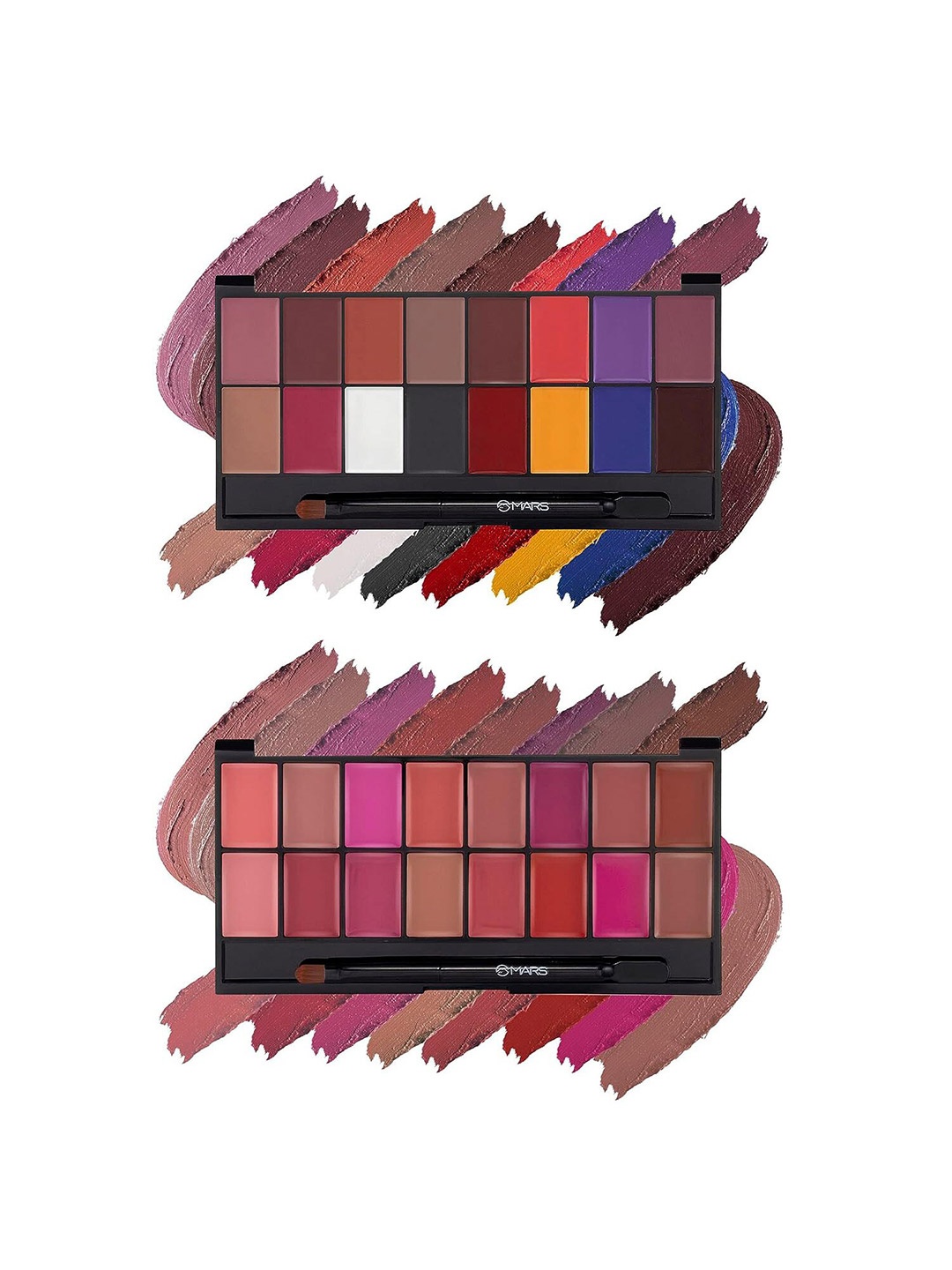 

MARS Infinty HD Pigmented and Matte Lipstick Palette -32 Shades - 72gm, Multi