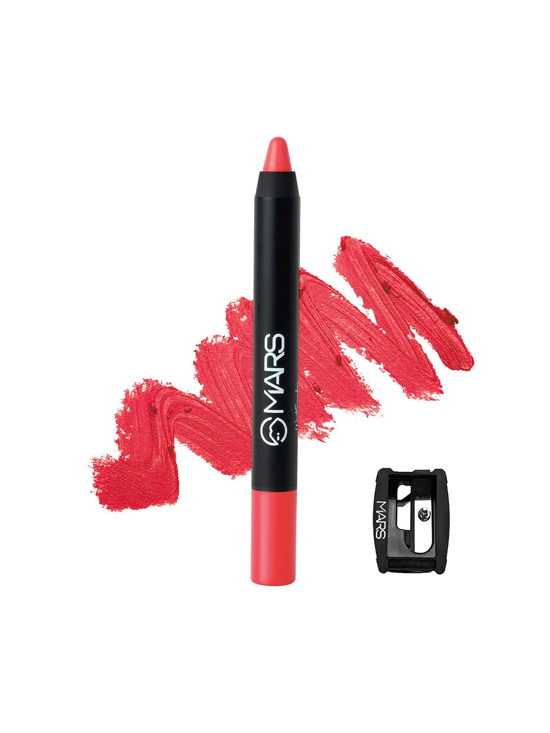

MARS Won't Budge Won't Smudge Crayon Lipstick With Sharpener 3.5g - I Wont Give Up 06, Red