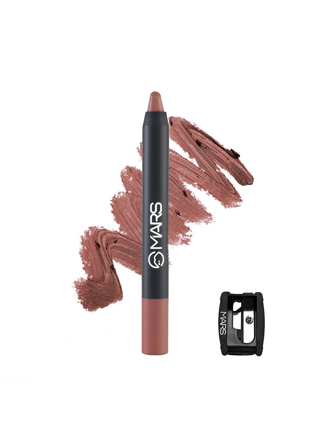 

MARS Won't Budge Won't Smudge Crayon Lipstick With Sharpener 3.5g - Berry Brave 13, Nude