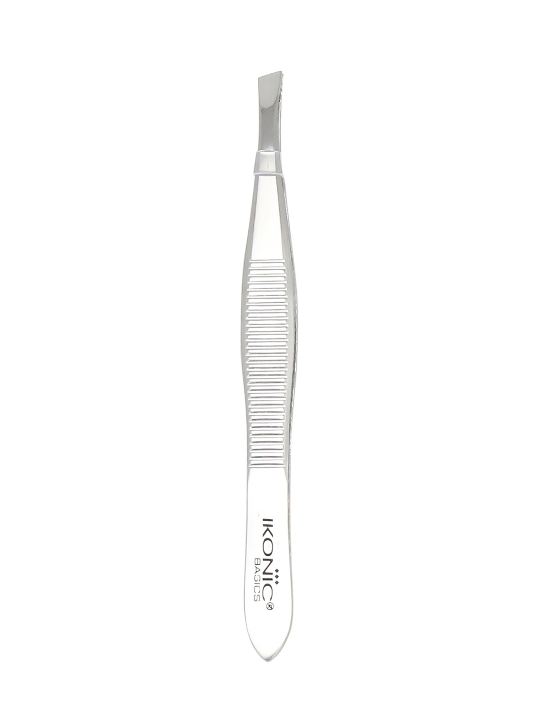 

Ikonic Basics IKB -714C Eyebrow Tweezer - Silver-Toned