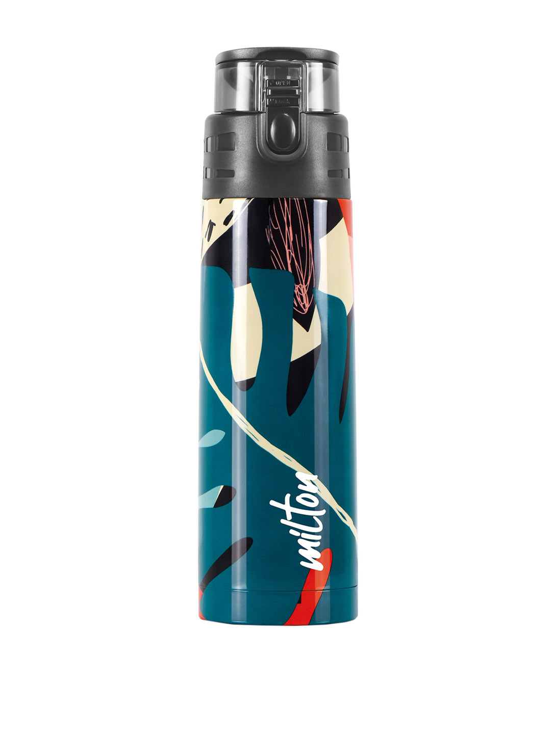 

Milton Artesia 900 Green Printed Thermosteel Insulated Water Bottle-750 ml