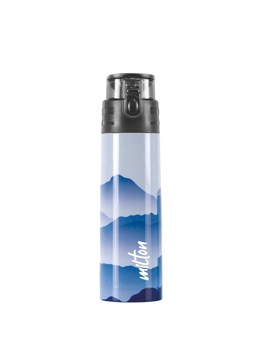 

Milton Artesia 600 Blue Printed Thermosteel Insulated Water Bottle 500 ml