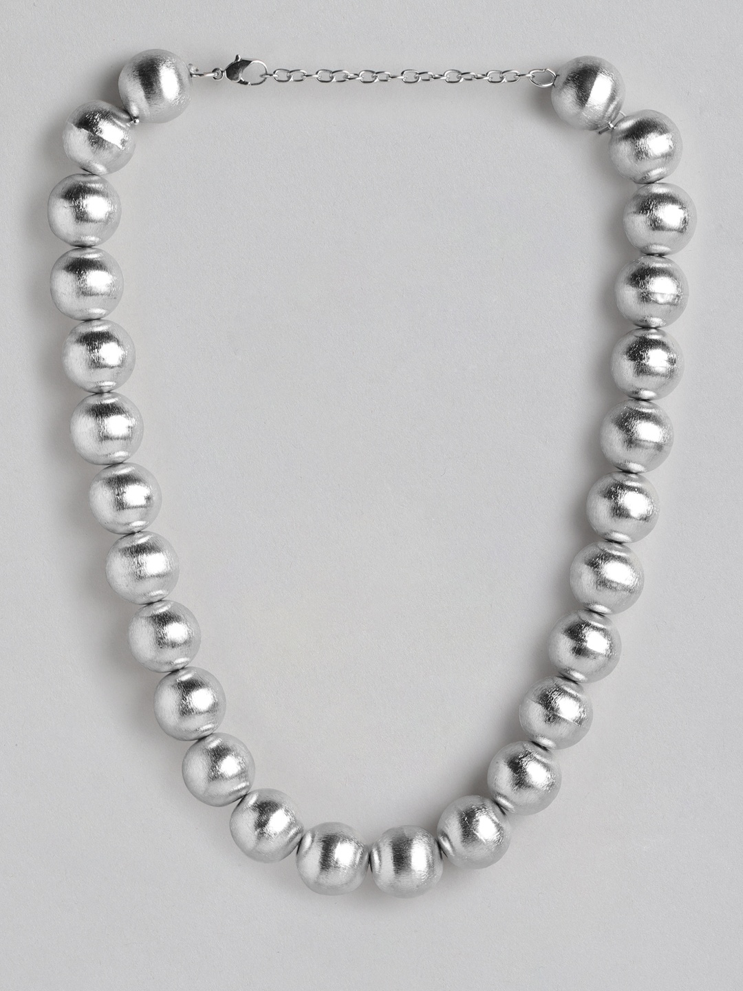 

RICHEERA Brass Silver-Plated Necklace