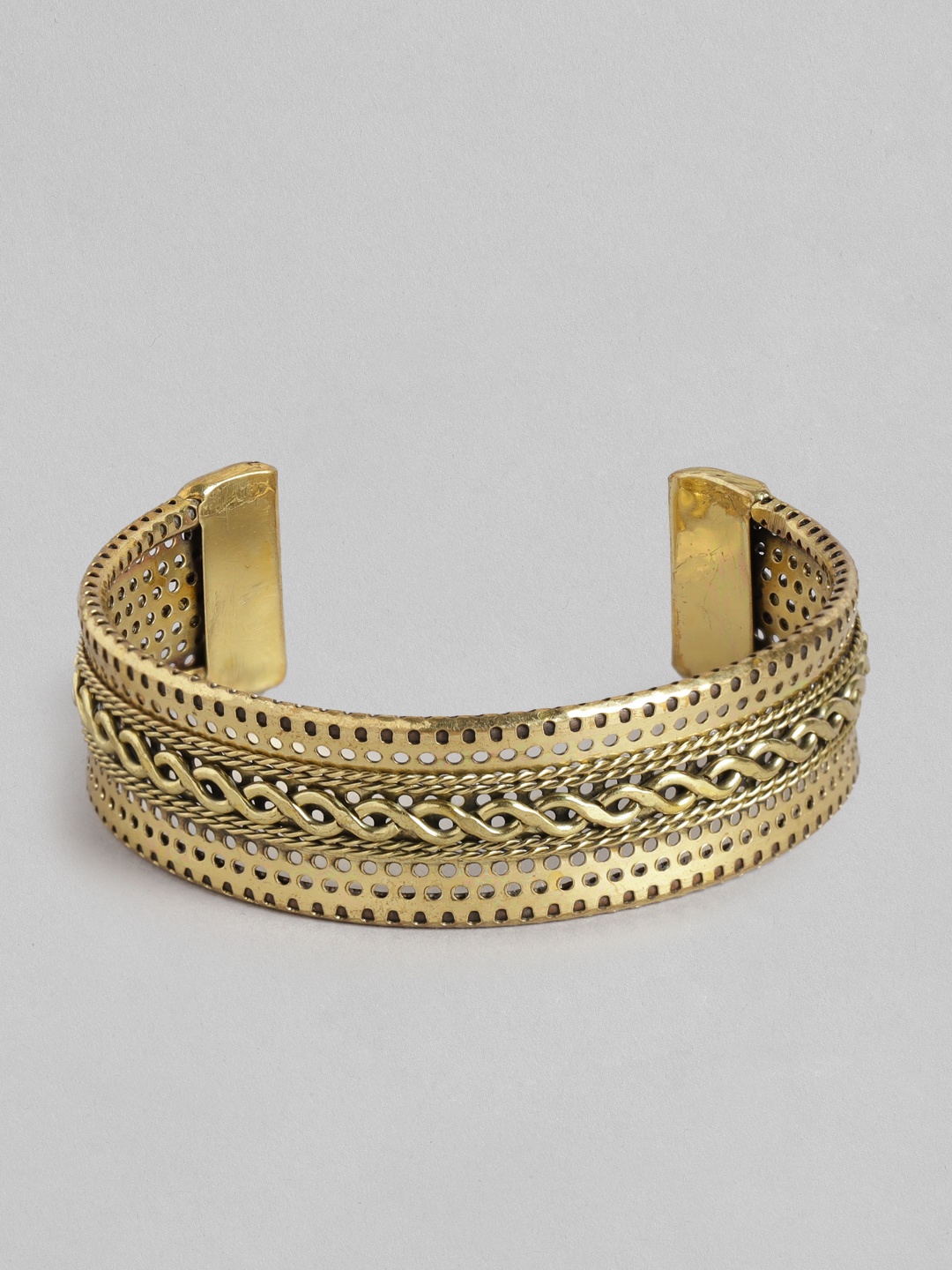 

RICHEERA Gold-Plated Cuff Bracelet