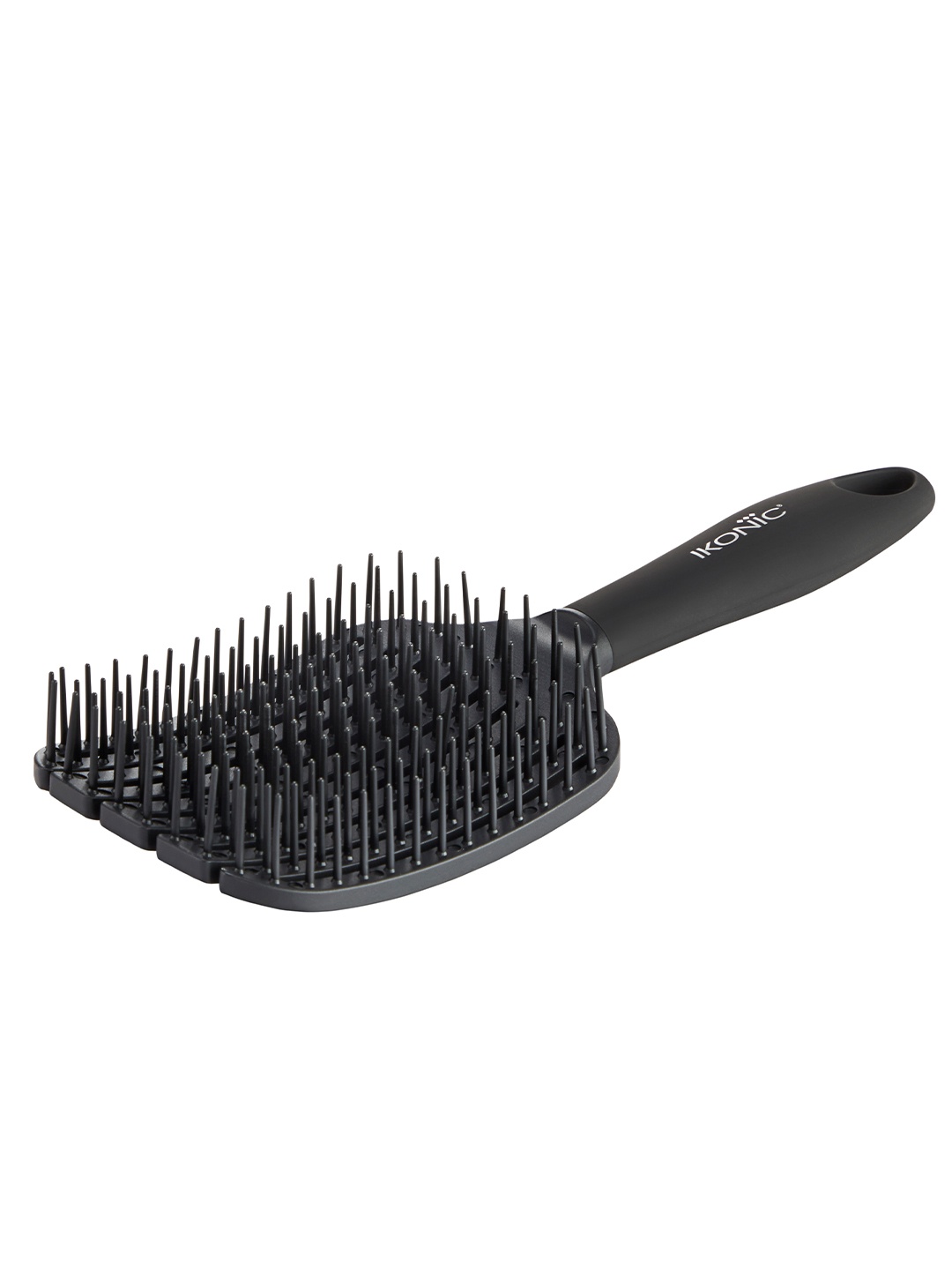 

Ikonic Lightweight & Flexible Flexi Paddle Vent Hair Brush - Black
