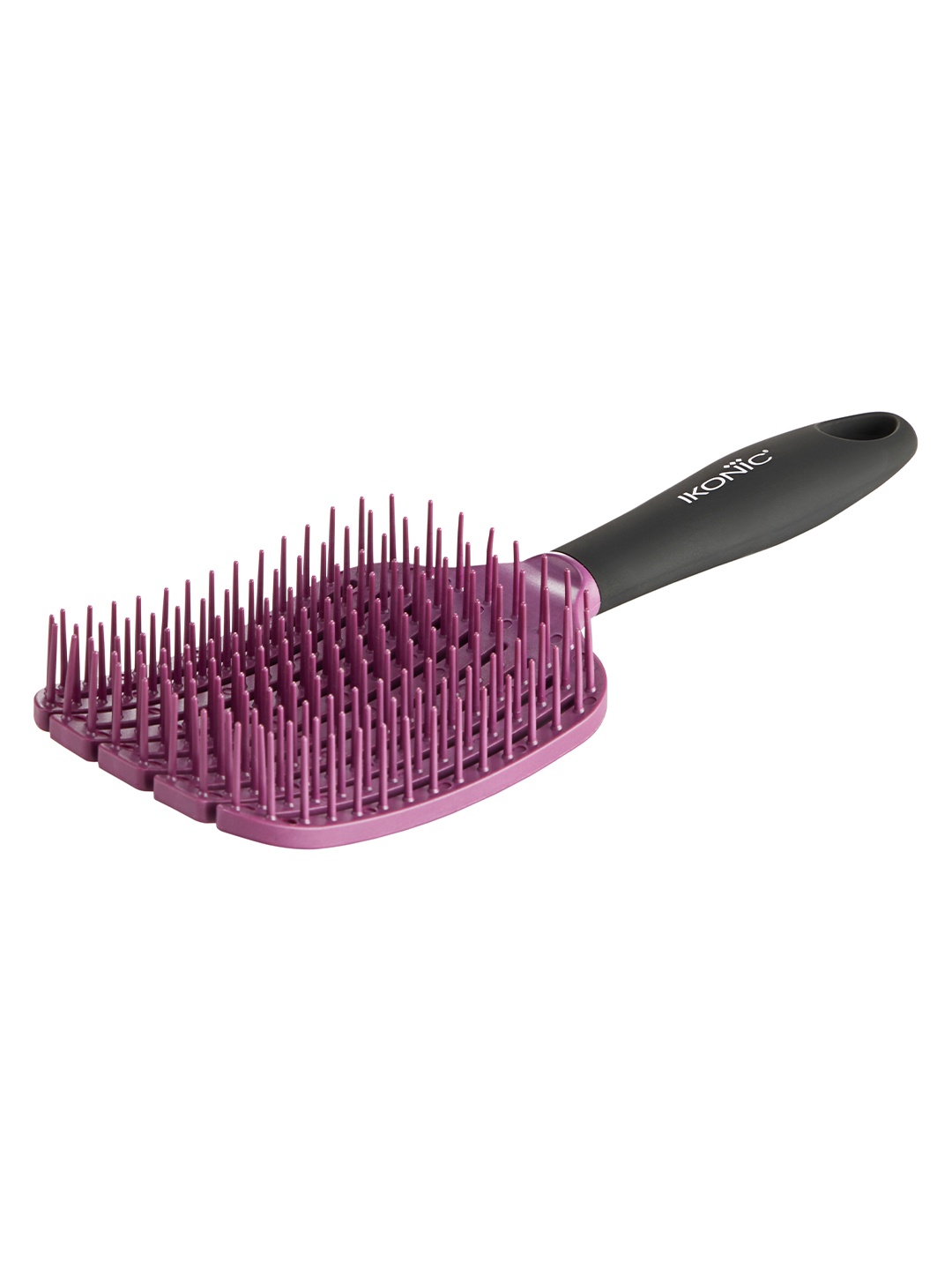 

Ikonic Lightweight & Flexible Flexi Paddle Vent Hair Brush - Burgundy