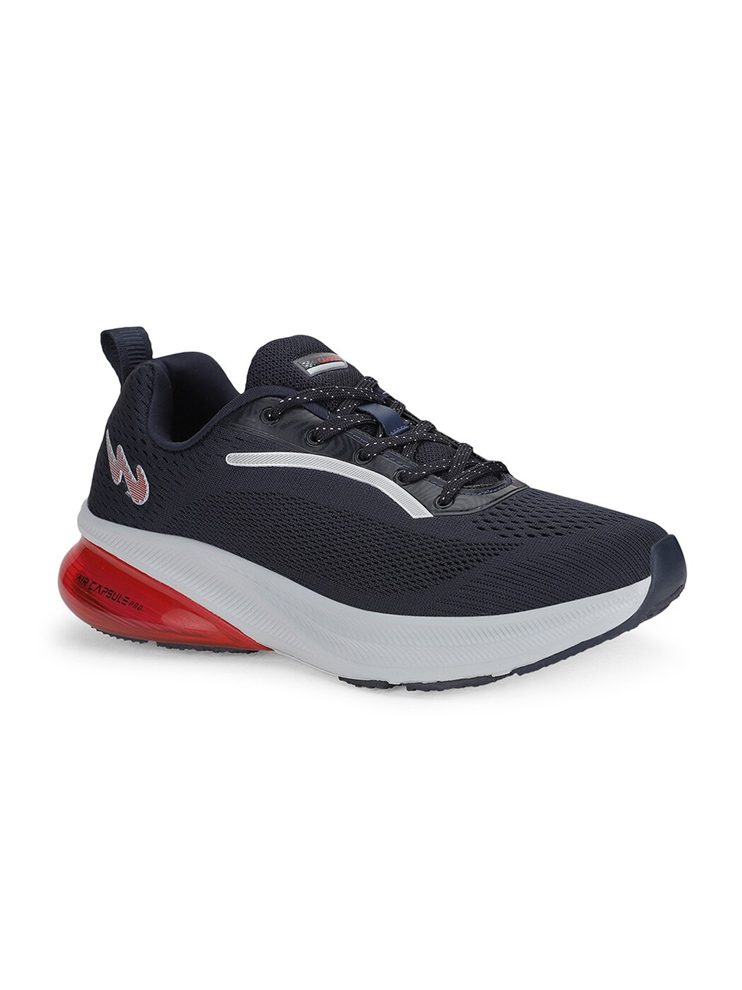 

Campus Men Mesh Running Non-Marking Shoes, Navy blue