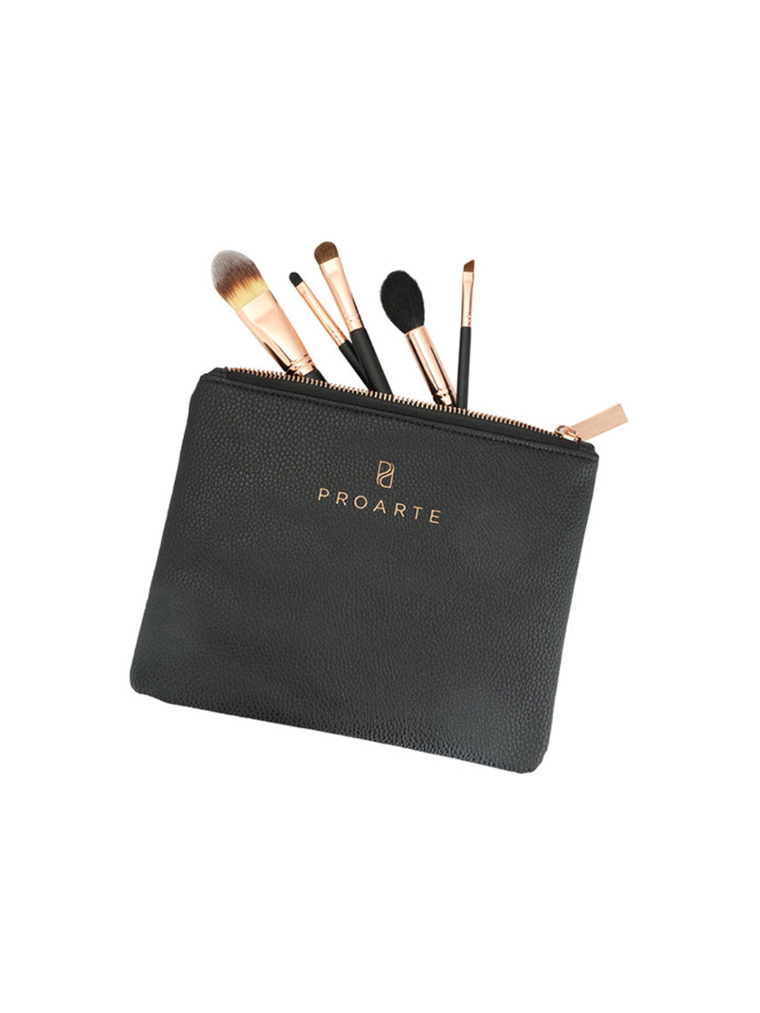

Proarte Set of 12 Studio Brushes with Pouch, Black