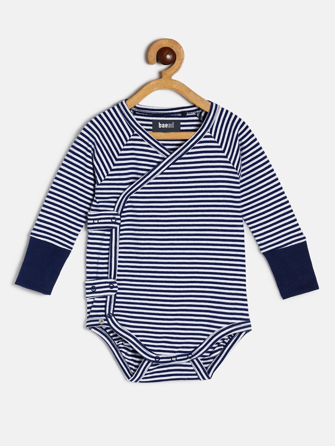 

BAESD Infant Kids Striped Pure Cotton Bodysuit, Blue