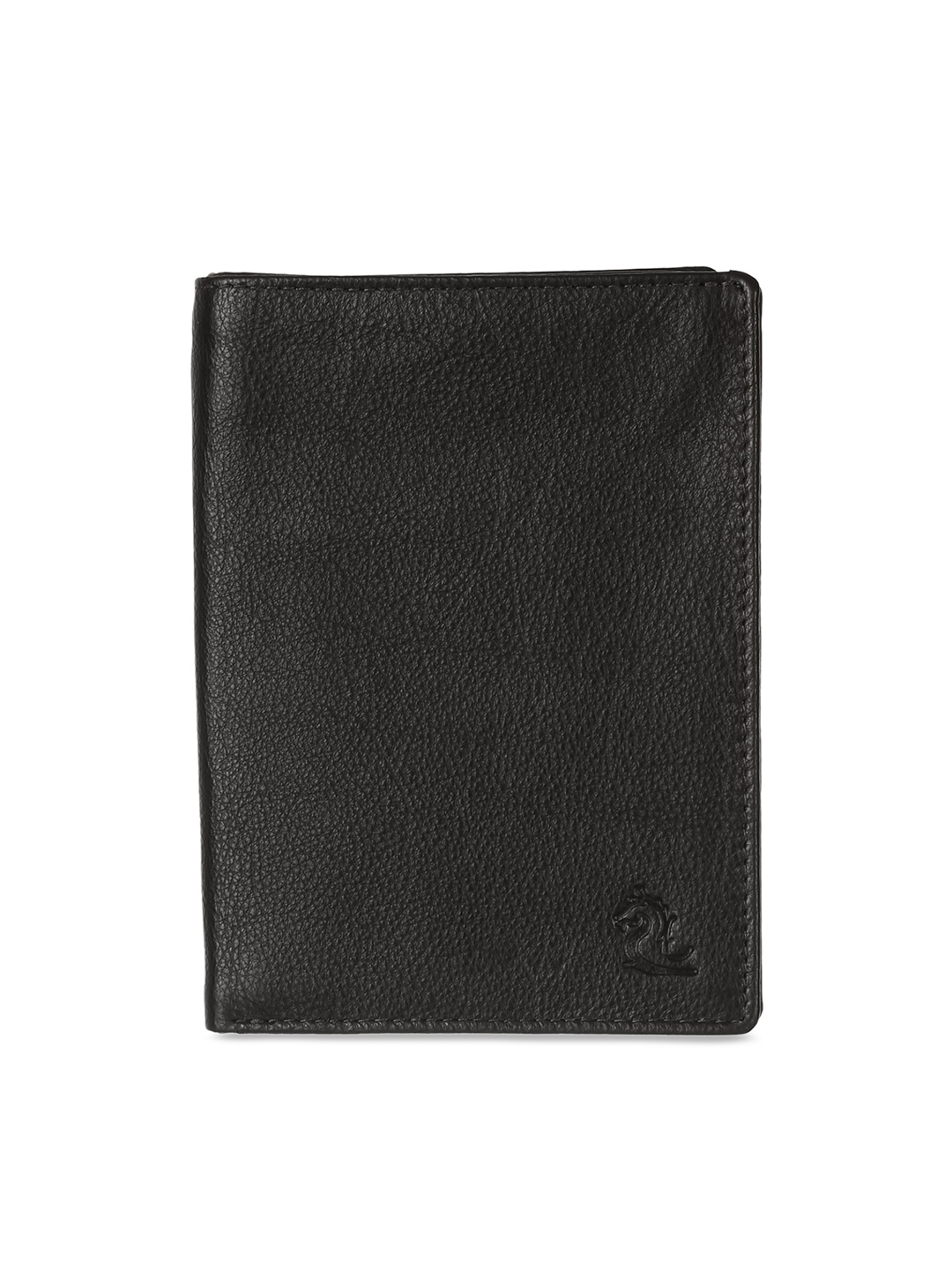 

Kara Unisex Coffee Brown Solid Leather Passport Holder