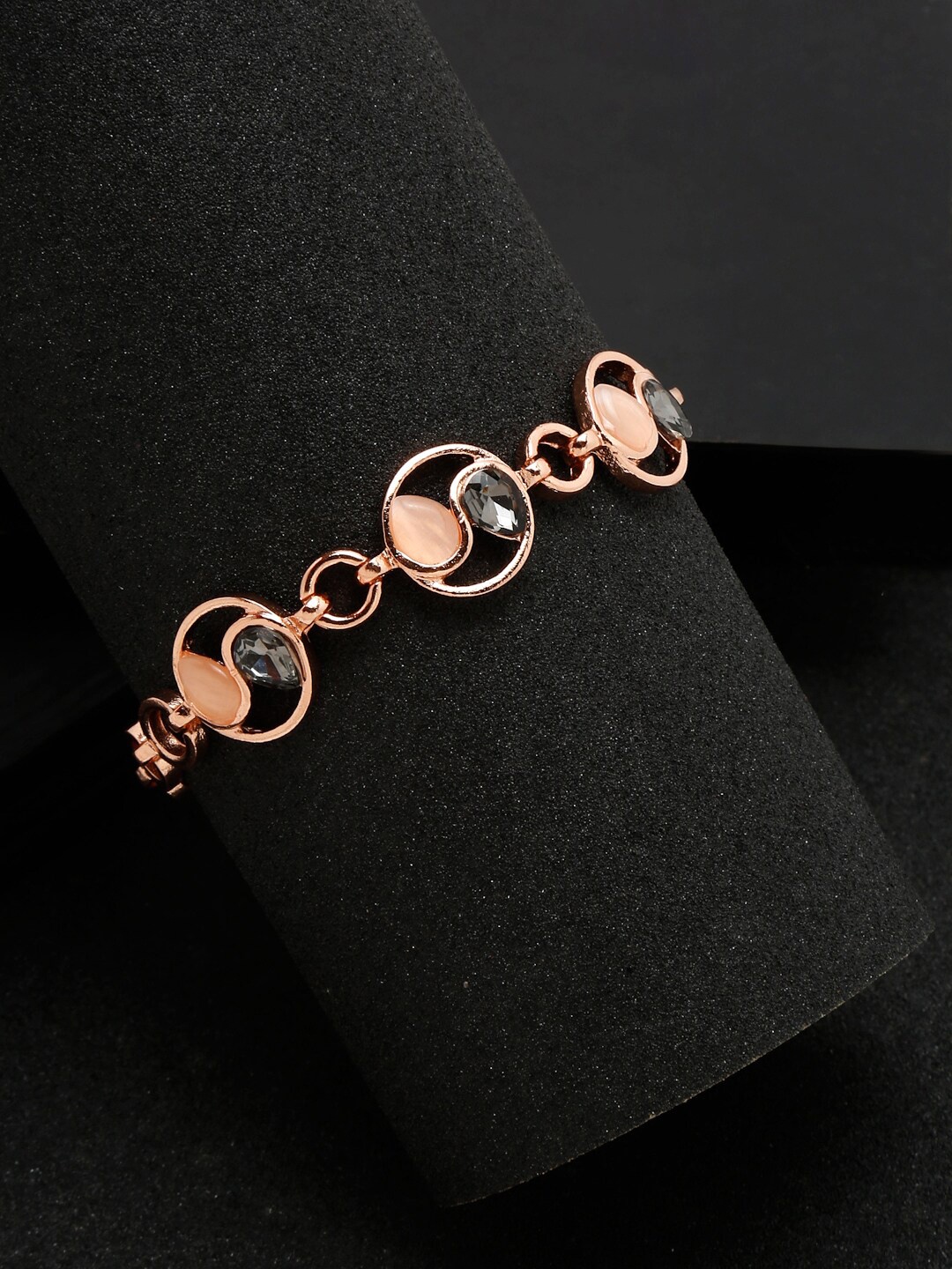 

YouBella Gold Plated Artificial Stones Bracelet