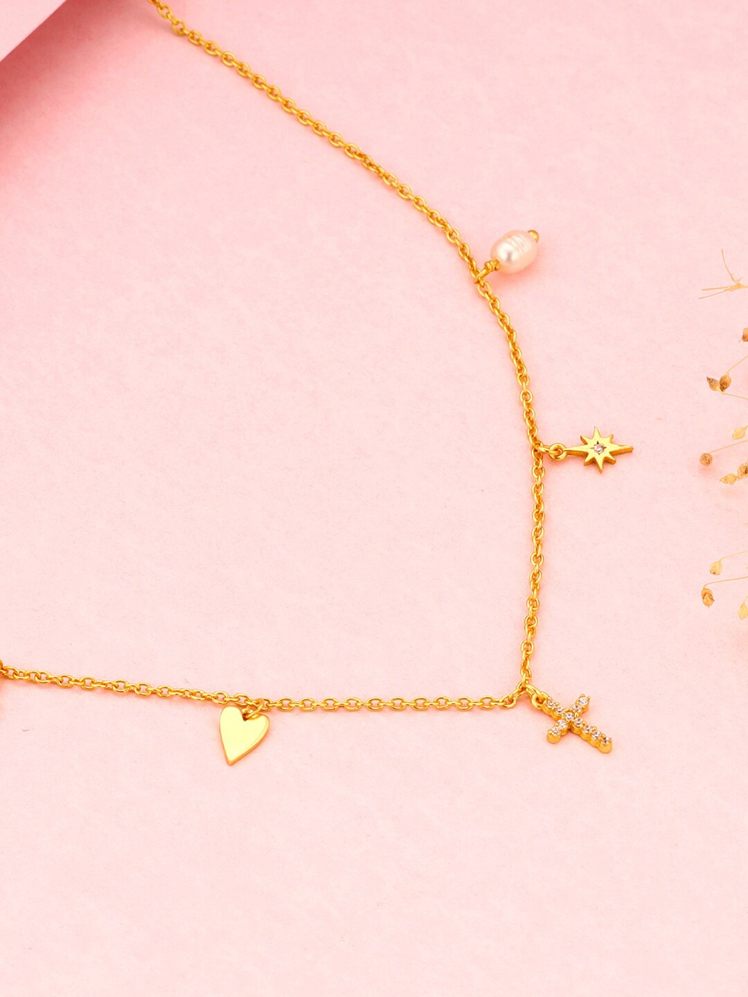 

GIVA 925 Sterling Silver Gold-Plated Chain