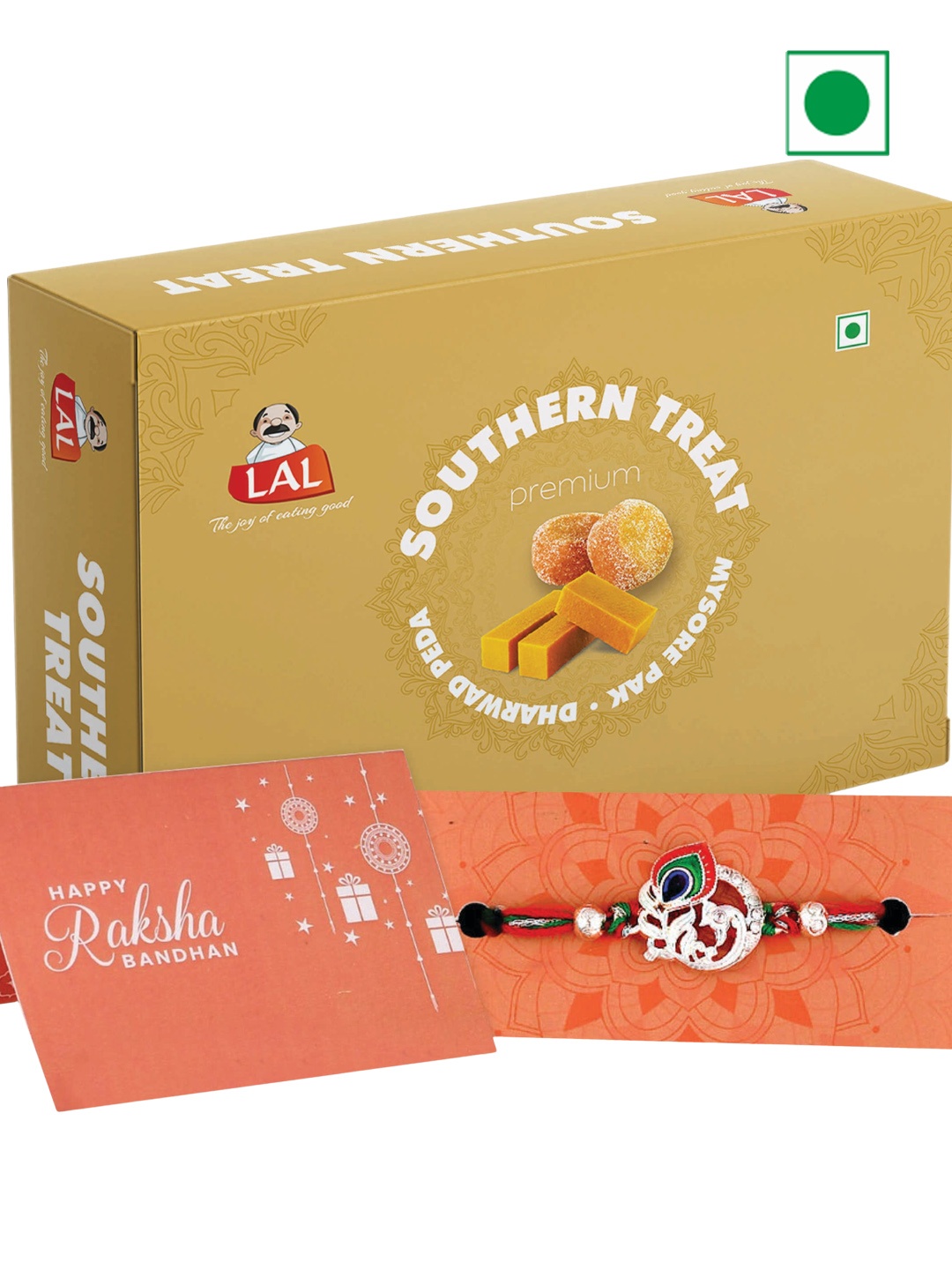 

LAL Southern Treat With Rakhi - 400g, Yellow