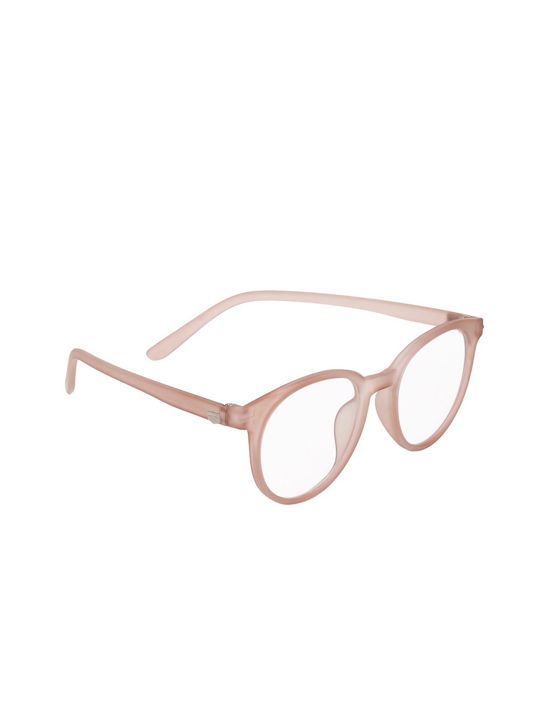 

SCAGLIA Unisex Round Sunglasses With UV Protected Lens, Transparent