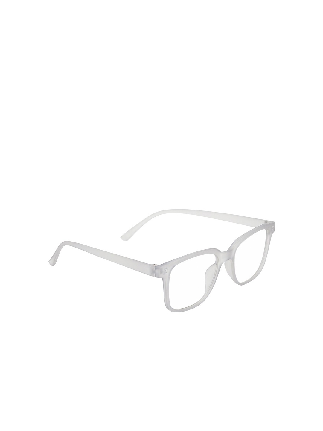 

ALIGATORR Unisex UV Protected Lens Rectangle Sunglasses, Transparent