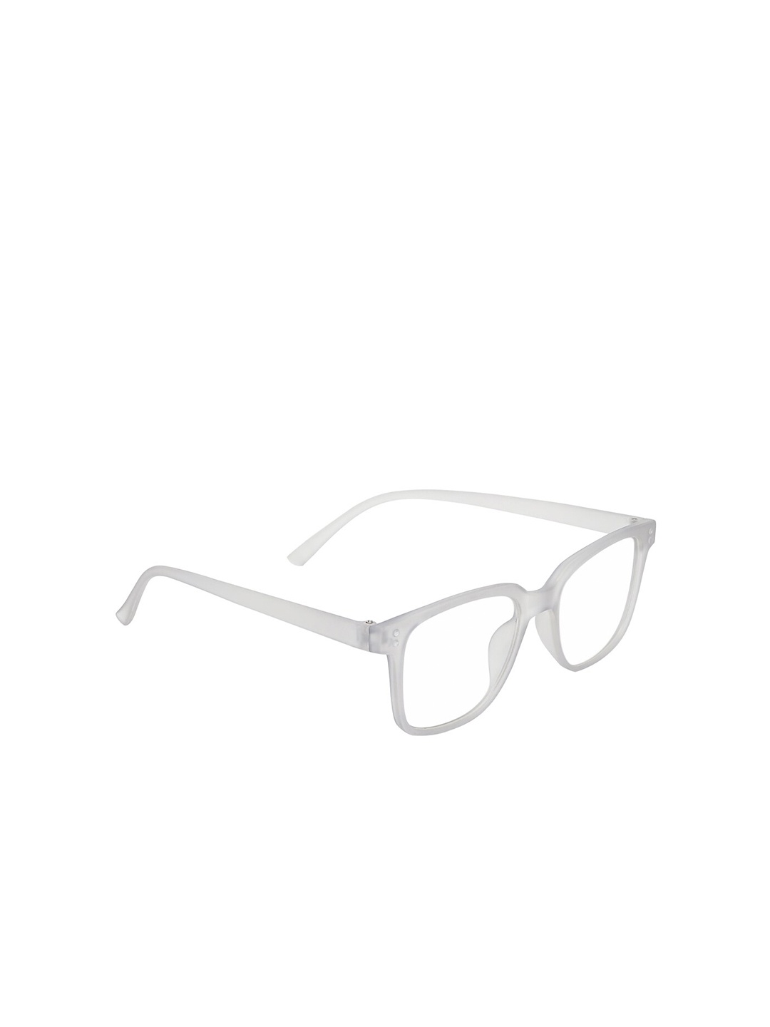 

GARTH Unisex Wayfarer Sunglasses With UV Protected Lens, Transparent