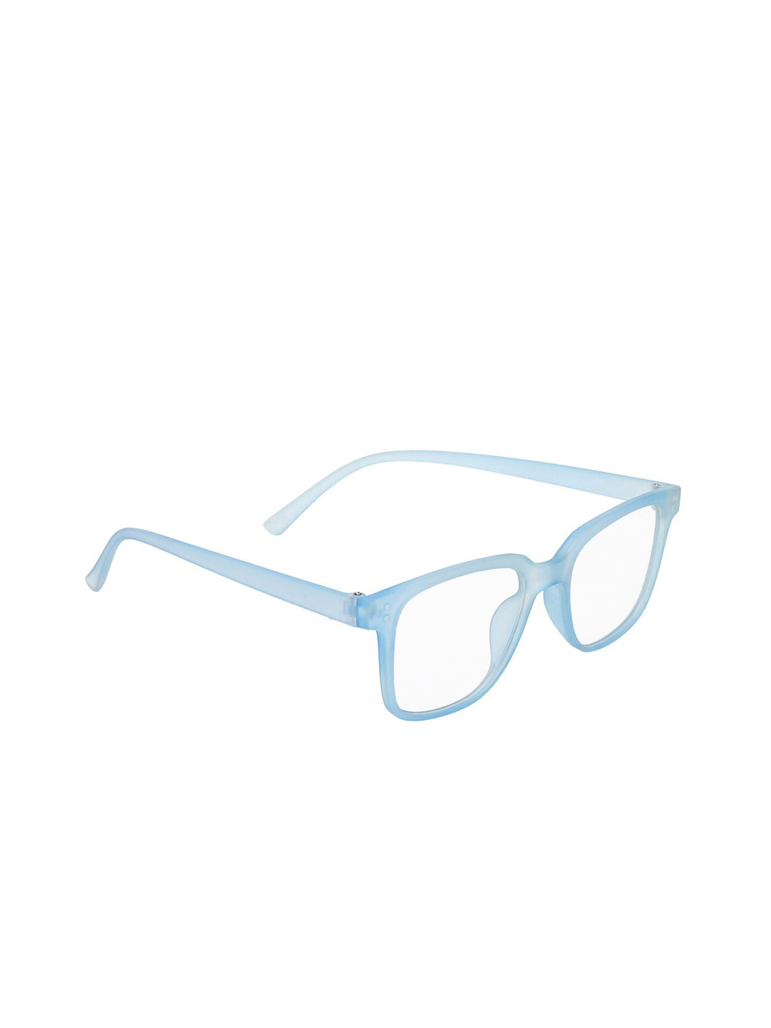 

GARTH Unisex Square Sunglasses With UV Protected Lens, Transparent
